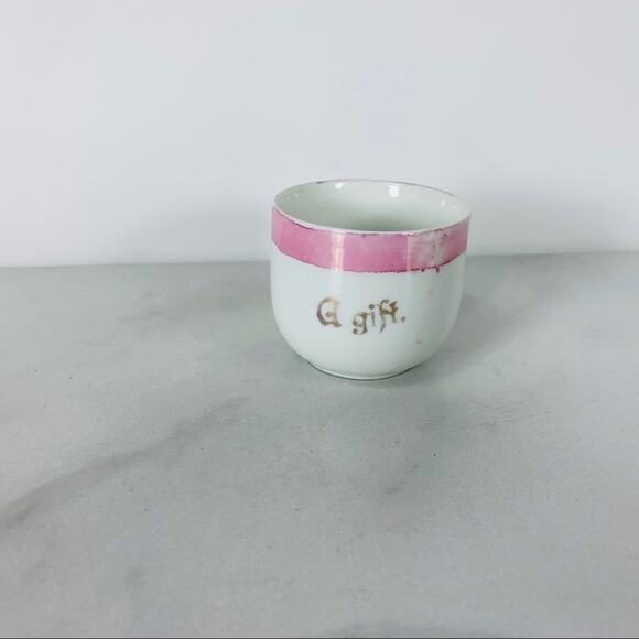 Demitasse Petite Mini Tea Cup Espresso Pink A gift - Picture 3 of 7